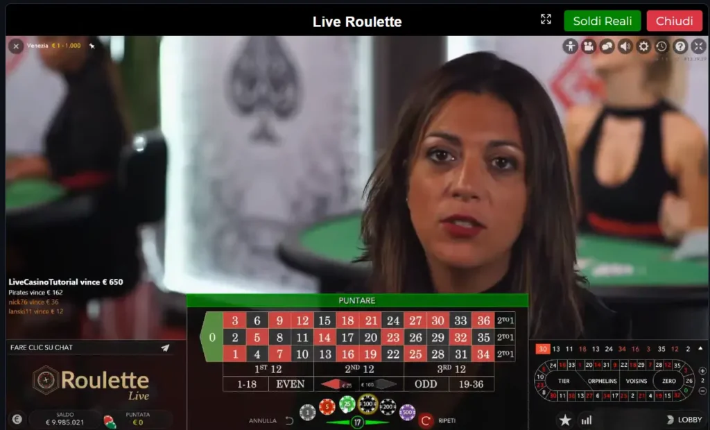 Live Roulette