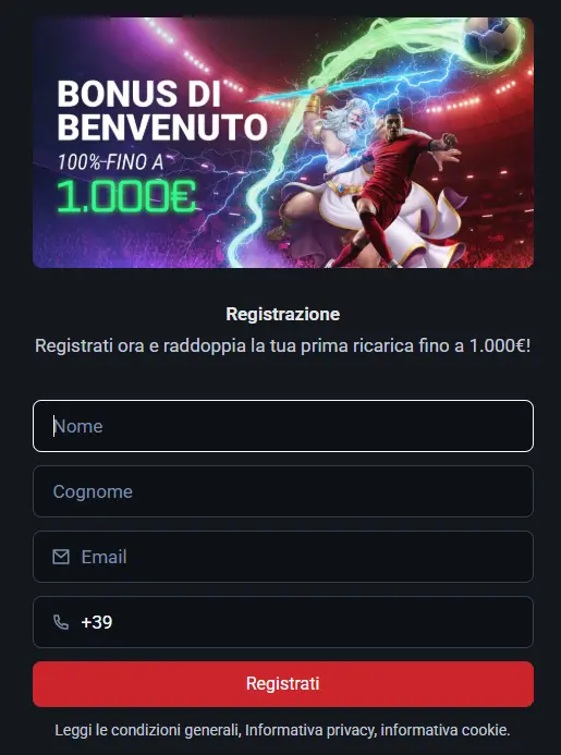 Processo di Registrazione